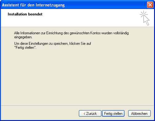 Outlook Express einrichten